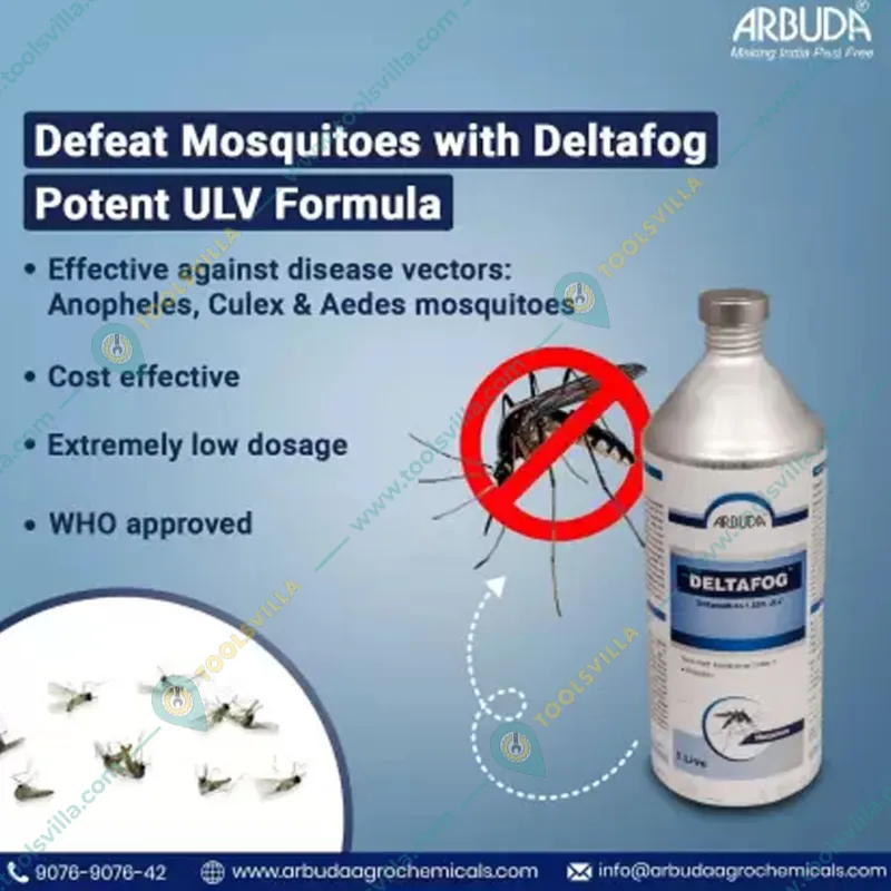 Arbuda 1L Deltafog with Deltamethrin 1.25% ULV 