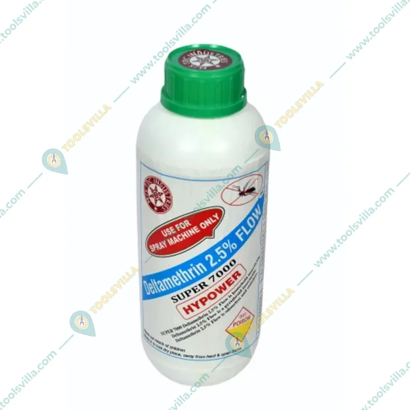 Super 7000 Deltamethrin 2.5% Flow 1 Litre Mosquito Repellent Spray (Pack Of 5)