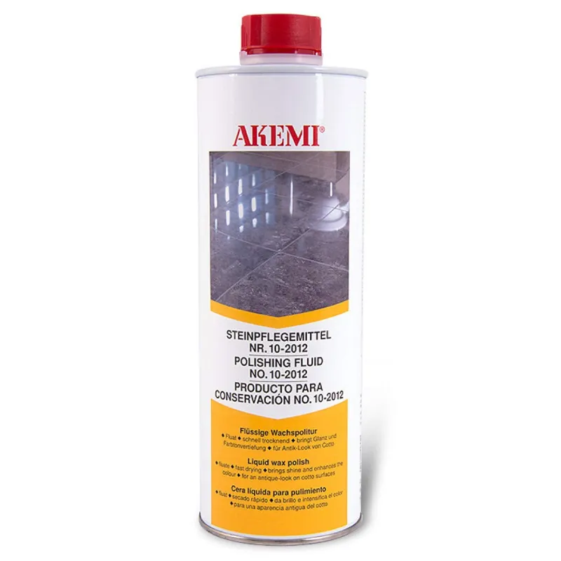 Akemi 1L Polishing Fluid for Natural Stone, Granite, Marble and Limestone, Terrazzo, Cotto (No. 10-2012)