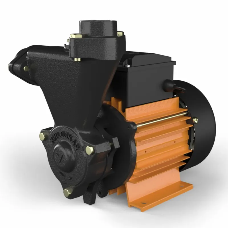 Kirloskar 0.5Hp Single Phase Self Priming Monoblock Pump, 21m Max. Head, 2000LPH, 25x25mm (ANISA-II) - 1 Year Warranty
