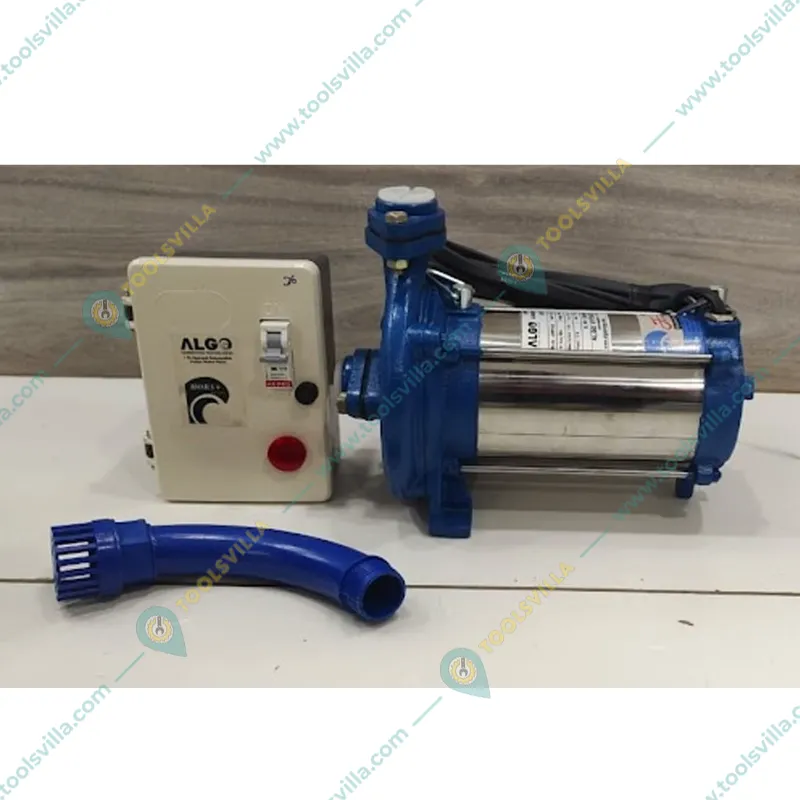 Algo (Jumpa-50) 0.5 HP 1Phase Openwell Submersible Pump With Control Panel 25x25mm - 1 Year Warranty