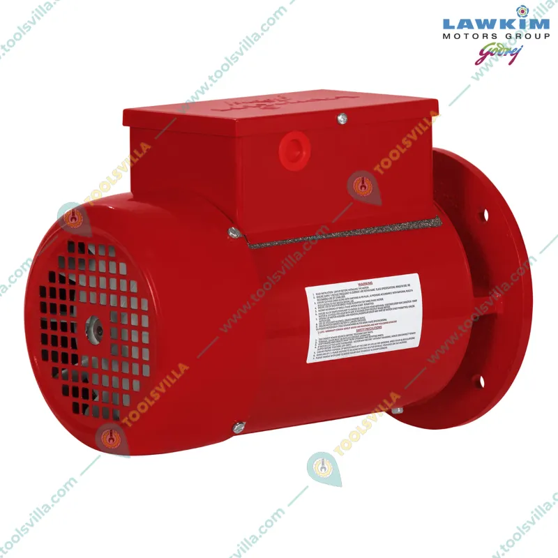 Godrej Lawkim 1.5 HP 4 Pole 1Phase Flange Mounted AC Motor, E-Switch Technology With 1 Year Warranty (LM200LK2107)