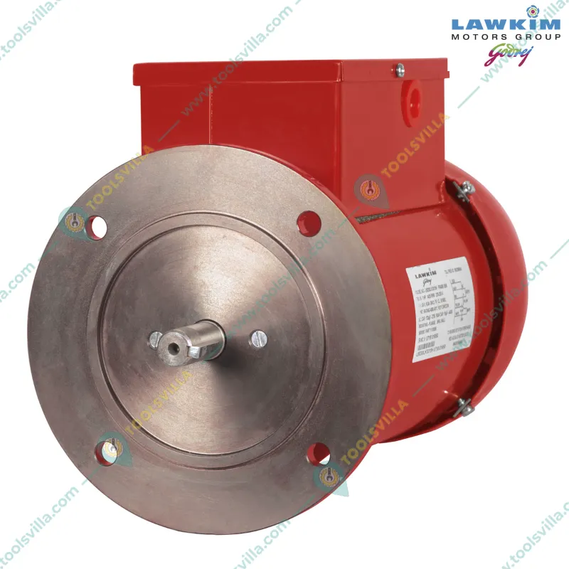 Godrej Lawkim 1.5 HP 4 Pole 1Phase Flange Mounted AC Motor, E-Switch Technology With 1 Year Warranty (LM200LK2107)