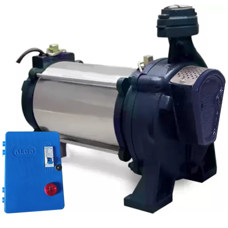 Algo 1HP 1Phase Xeno Series Openwell Submersible Pump With Control Panel, 30M Head - 1 Year Warranty (XS-8/10S)