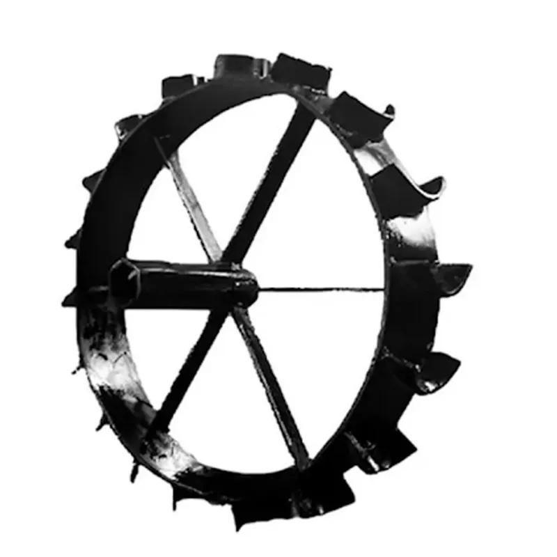 Heavy Duty 1 Piece 16 inch Big Iron Wheel for 5 to 12 HP Diesel Power Tiller(Wheel Type-Right Wheel)