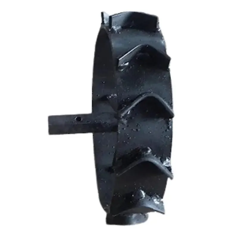 Made In India 1 Pc 12 inch Iron Wheel for 5 to 9 HP Diesel Power Tiller(Wheel Type-Right Wheel)
