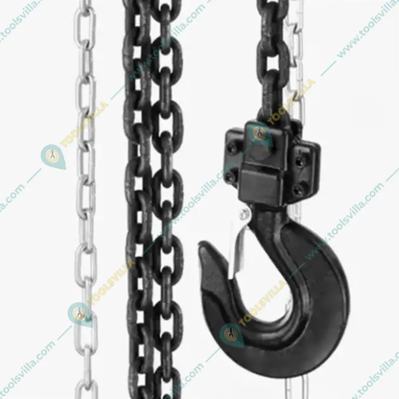 Bajaj indef M Series 1 Ton Single Fall Chain Pulley Block With 6M Load Chain, 6M Hand Chain (1 Year Warranty)