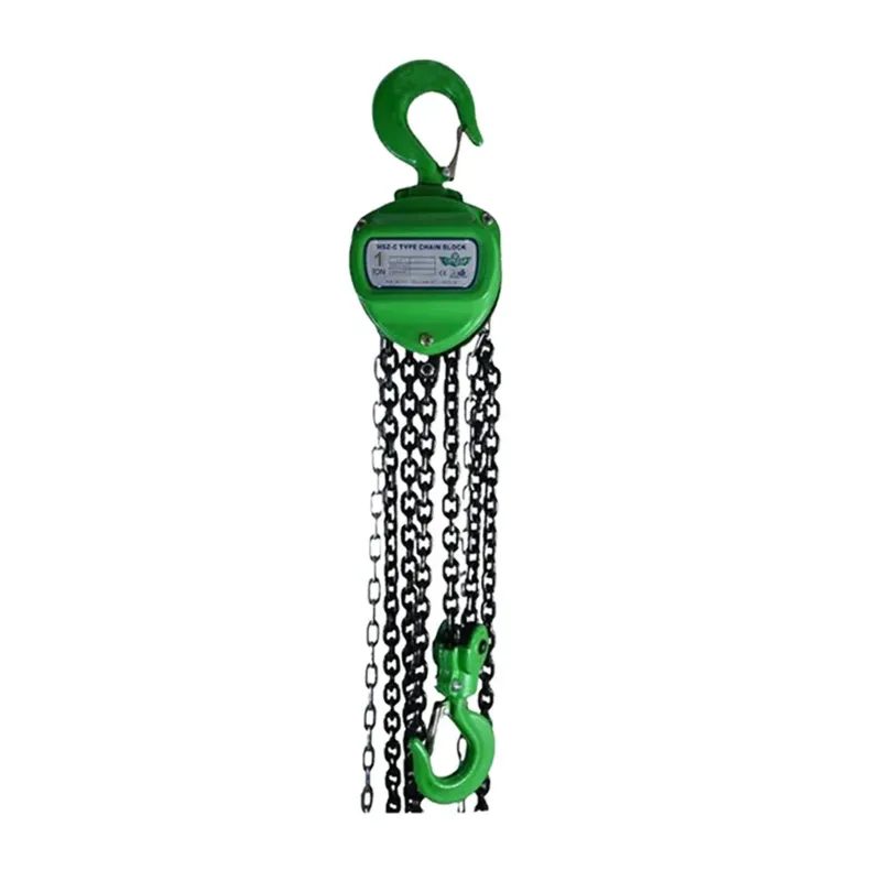 Turtle 1 Ton Single Fall Chain Pulley Block With 8 Meter Load Chain, 8 Meter Hand Chain