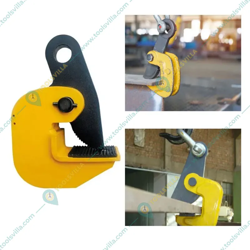 Crossbee 1 Ton Horizontal Plate lifting clamp (PDB) - Pack of 2 Pcs
