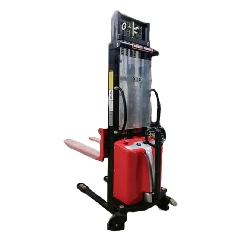 4G 1 Ton Semi Electric Stacker with 1150 x 650 mm Fork (LxW) , Lifting Height - 2 Meter