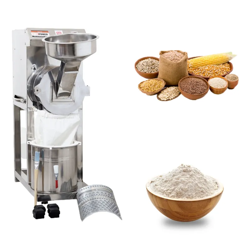 Mill Power 2 in 1 Flour Mill/Pulverizer Machine/Masala Grinder Machine 3HP Atta Chakki Flour Mill 27 Kg/Hr