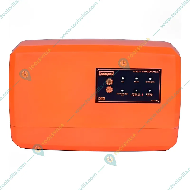 Fieldmaster Solar Zatka Machine for Farm - Agricultural - Included Solar Panel & Battery (2 Joule - 10 Acre Covered)
