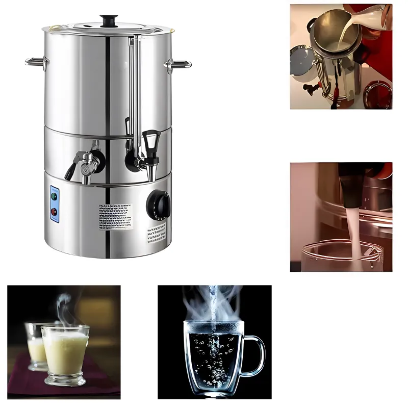 Milk and best sale water boiler