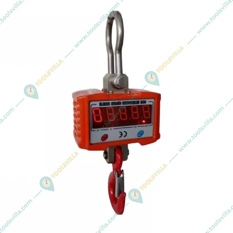 Metis 2000 Kg Capacity Digital Crane Weighing  Scale With LED Display