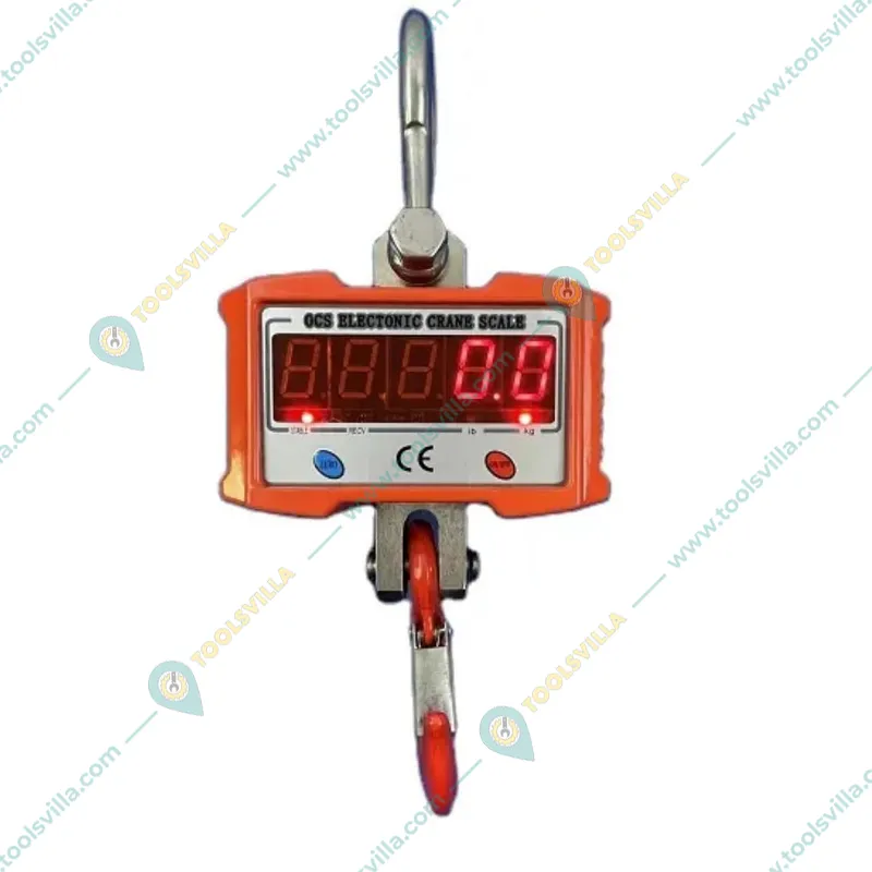 Metis 2000 Kg Capacity Digital Crane Weighing  Scale With LED Display