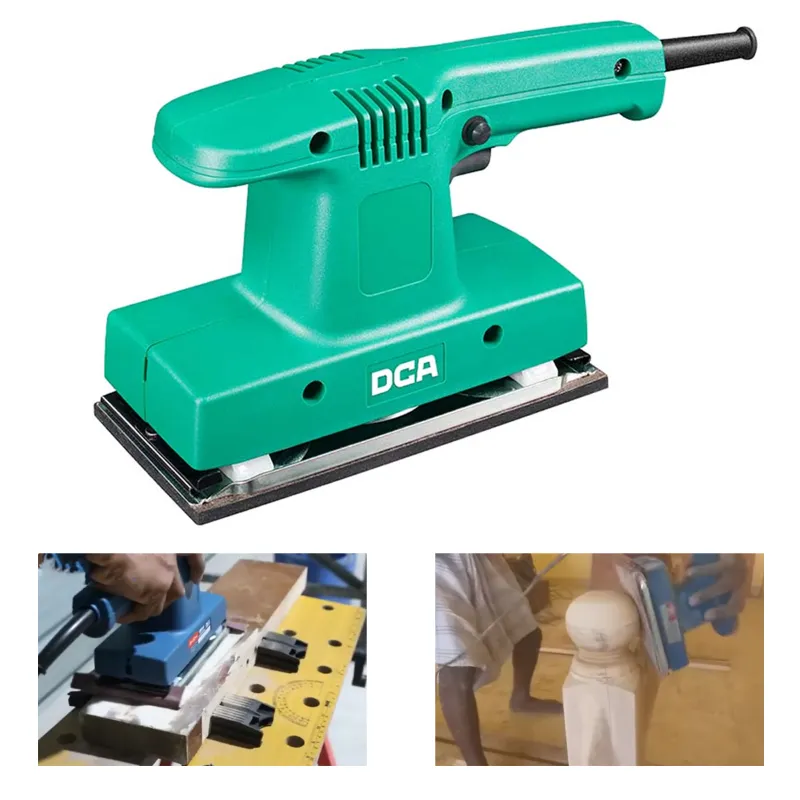 DCA  200 W Orbital Sander ,11000 RPM (ASB185B)