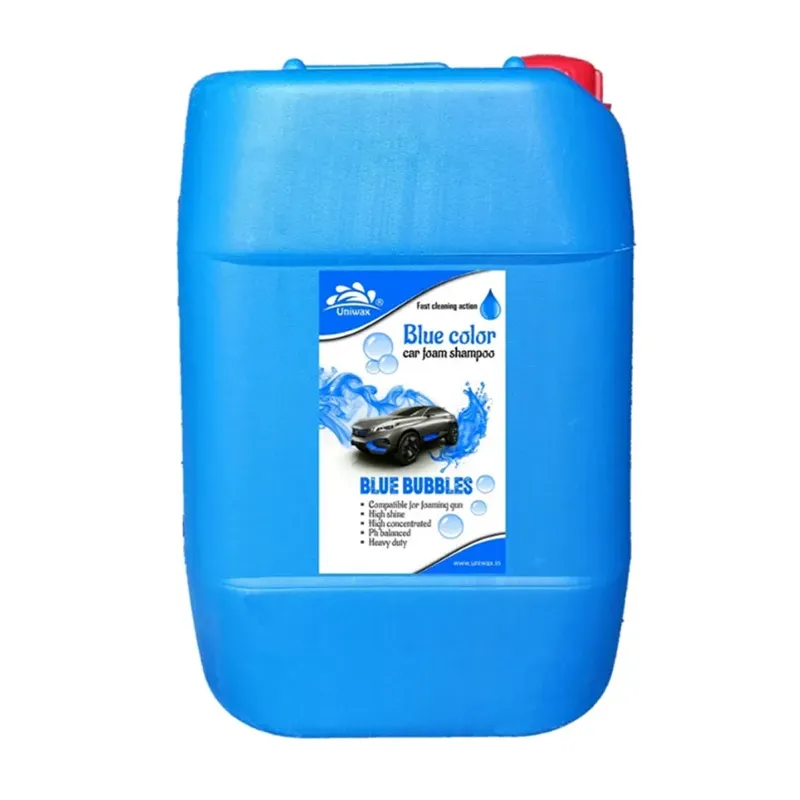 Uniwax 20L Blue Color Car Foam Shampoo, Fast Cleaning Action