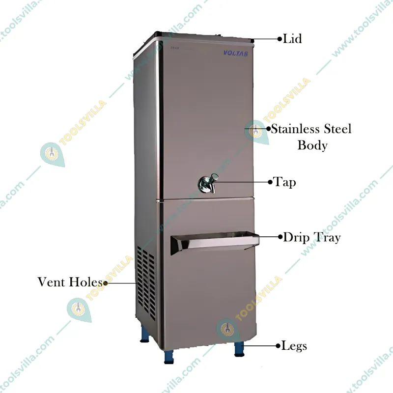 Voltas 15/20 FSS Electric Water Cooler, 20 Liter Storage Capacity