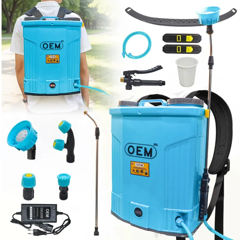 OEM Gold Series 12V 16Ah 20 L Double Motor Battery Sprayer for Watering, Agriculture spraying, Sanitizing and Gardening 