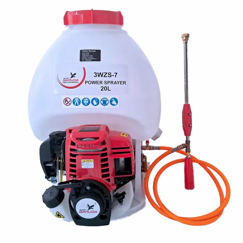 Sharp Garuda Knapsack Power Sprayer 36cc 4 Stroke Petrol Engine for Agricultural and Gardening purposes