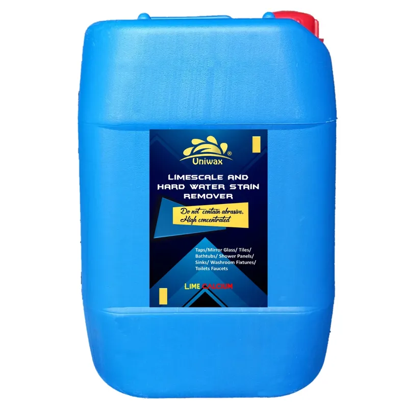 Uniwax 20 Liter Limescale And Hard Water Stain Remover for Taps, Mirror Glass, Tiles, Bathtubs, Sinks, Shower Panels