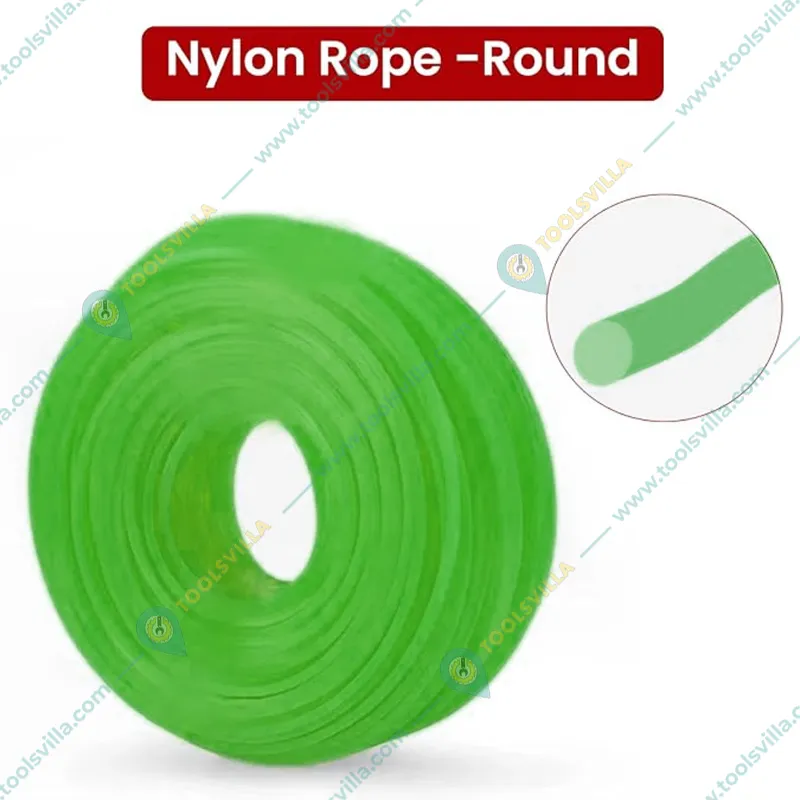Premium Quality 3mm 25 Meters Round Nylon Rope for Petrol Brush Cutter(Quantity-1 Pc)