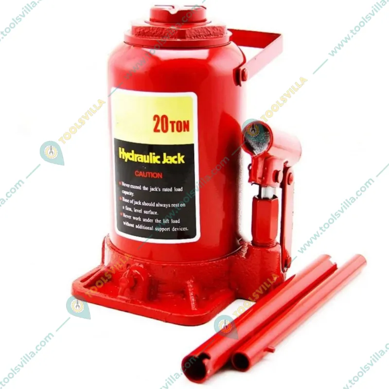 Heavy Duty 20 Ton Hydraulic Bottle Jack For Hatchback Cars, SUV,TATA ACE, Tata 207, Tata 406 -430 mm Max. Lifting Height