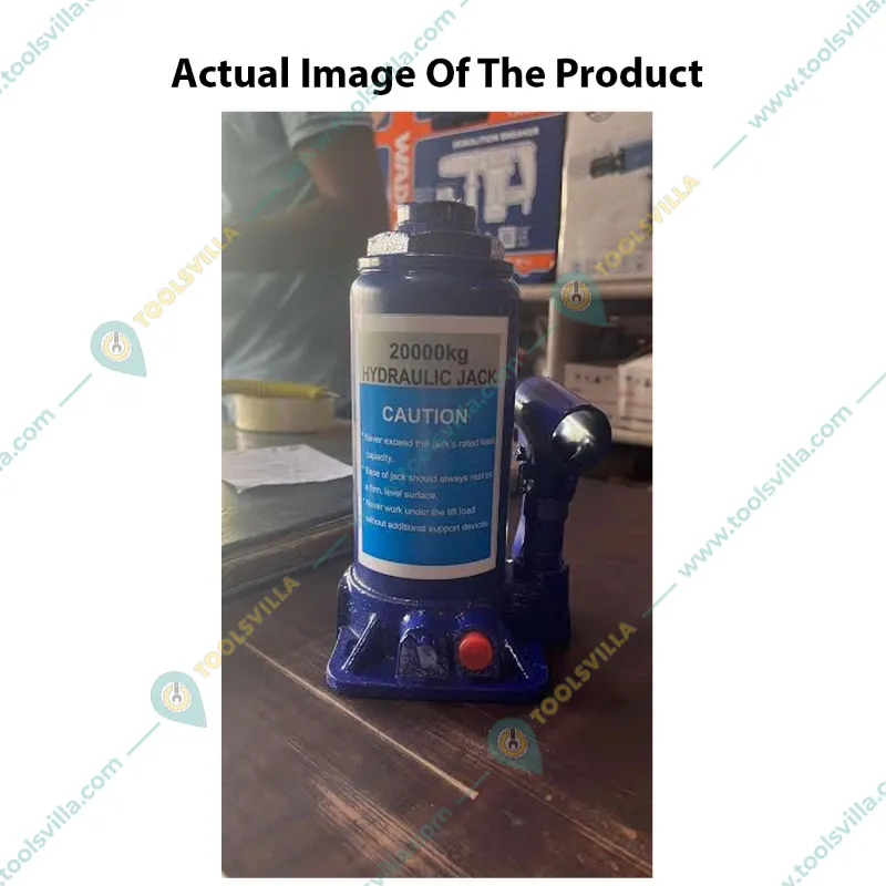 Heavy Duty 20 Ton Hydraulic Bottle Jack For Hatchback Cars, SUV,TATA ACE, Tata 207, Tata 406 -430 mm Max. Lifting Height