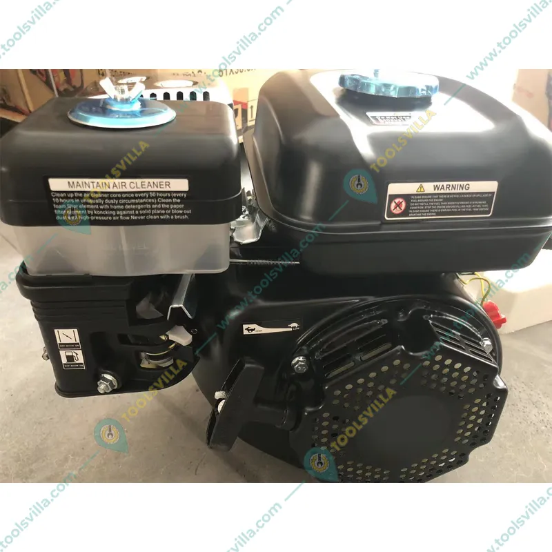 Heavy Duty 212CC 8Hp 4 Stroke Single Cylinder Air Cooled Recoil Start Petrol Engine With Accessories, 3.5L Fuel Tank