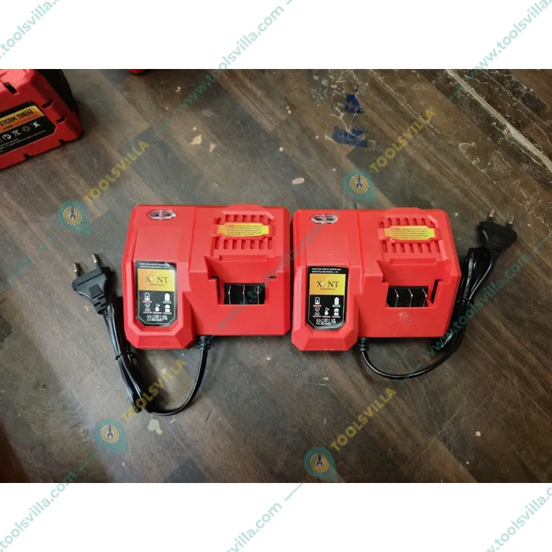 Premium Quality 21V Li-Ion Cordless Rotary Hammer, Angle Grinder, Impact Wrench & Electric Drill Combo Kit With Accessories