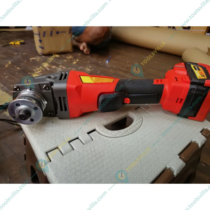 Premium Quality 21V Li-Ion Cordless Rotary Hammer, Angle Grinder, Impact Wrench & Electric Drill Combo Kit With Accessories