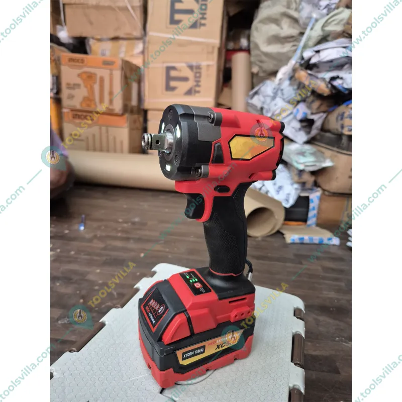Premium Quality 21V Li-Ion Cordless Rotary Hammer, Angle Grinder, Impact Wrench & Electric Drill Combo Kit With Accessories