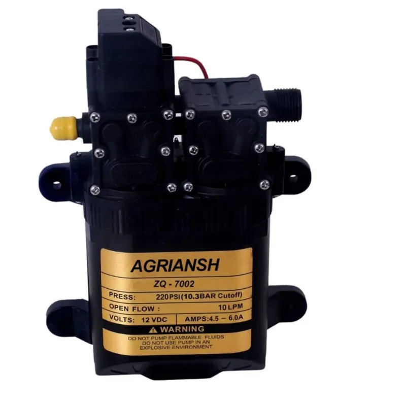 Agriansh 12 V 220 PSI DC Motor for Double Motor Battery Sprayer 