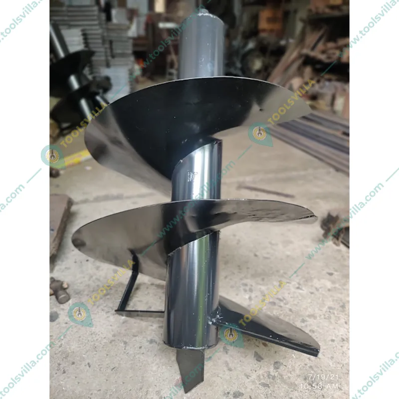 Heavy Duty 24 inch Single Spiral Auger Bit for Earth Auger | Post Hole Digger Machine