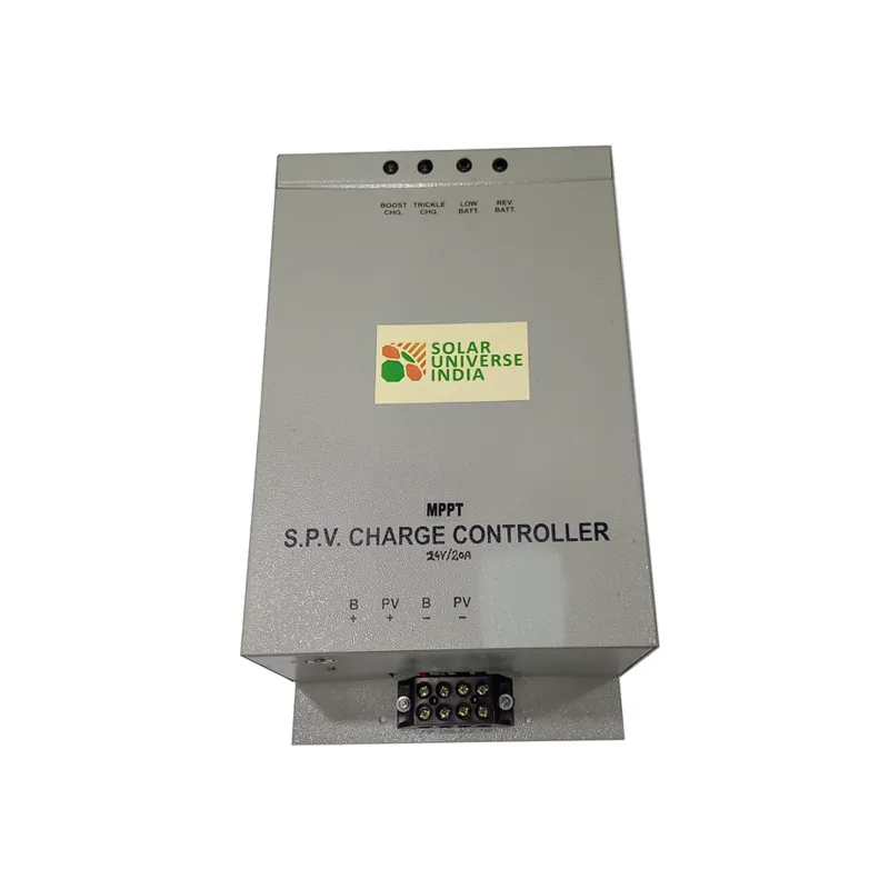Solar Universe India 24V- 20Amps with LED Display and 9V USB Output MPPT Solar Charge Controller for Indoor Use