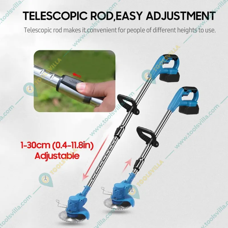 Heavy Duty Battery Operated Grass Cutting Machine for Garden ( With 21V Batteries )