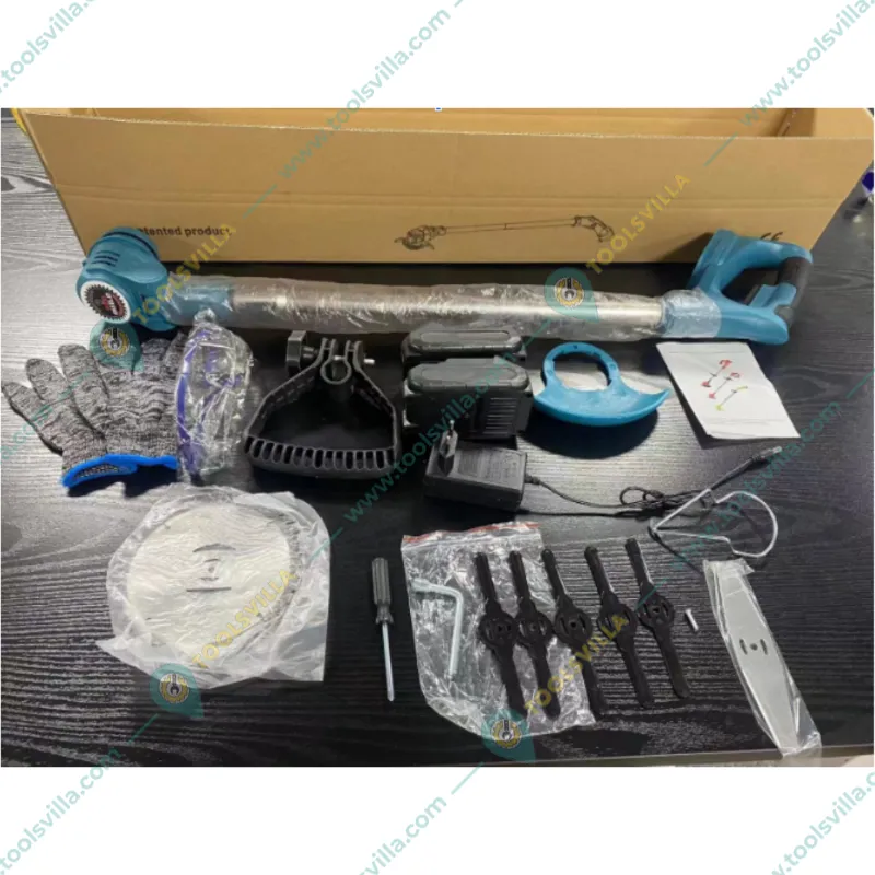 Heavy Duty Battery Operated Grass Cutting Machine for Garden ( With 21V Batteries )