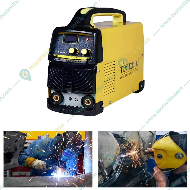 Toshweld ARC 250 ST Single Phase Mosfet Welding Machine, 250 Amp.