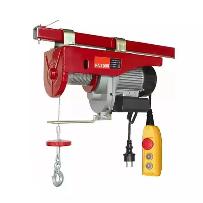 Damar PA 2000 Electric Hoist With 2.5 HP Copper Winding Motor, 12 Meter & 10 mm Wire Rope