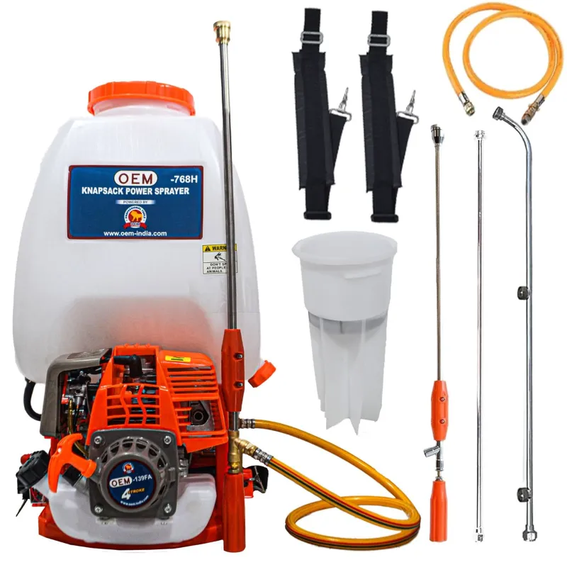 OEM 4 Stroke 25L Engine Power High Pressure Backpack Sprayer for Pesticides and Insecticides  