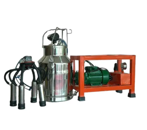  25 Litres NANO Single Bucket Milking Machine With 150 LPM Pump and 0.5 HP Motor