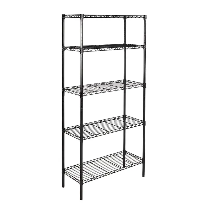 Rackwell 36X15X72 Inches 5 Shelves Mild Steel Boltless Adjustable Multipurpose Rack 