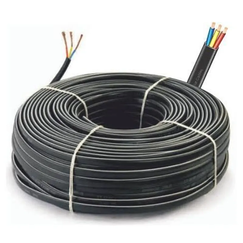 Heavy Duty 2.5 Sqmm 30m 3 Core Submersible Flat Cable Suitable for Upto 1.5 to 3 Hp Submersible Pump