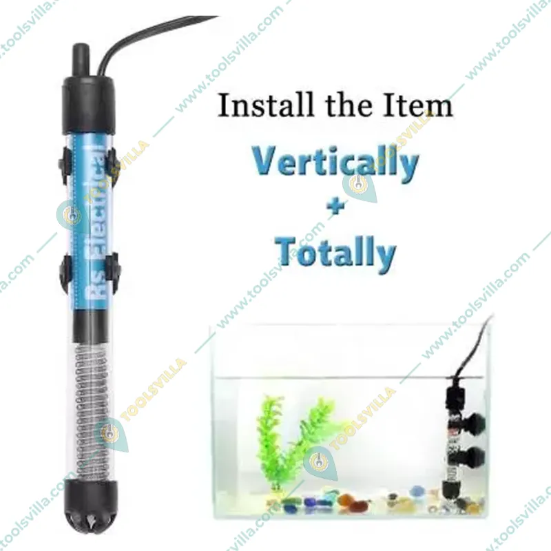 RS 25 watt Hang-on Immersion Aquarium Heater with Auto Indication Light