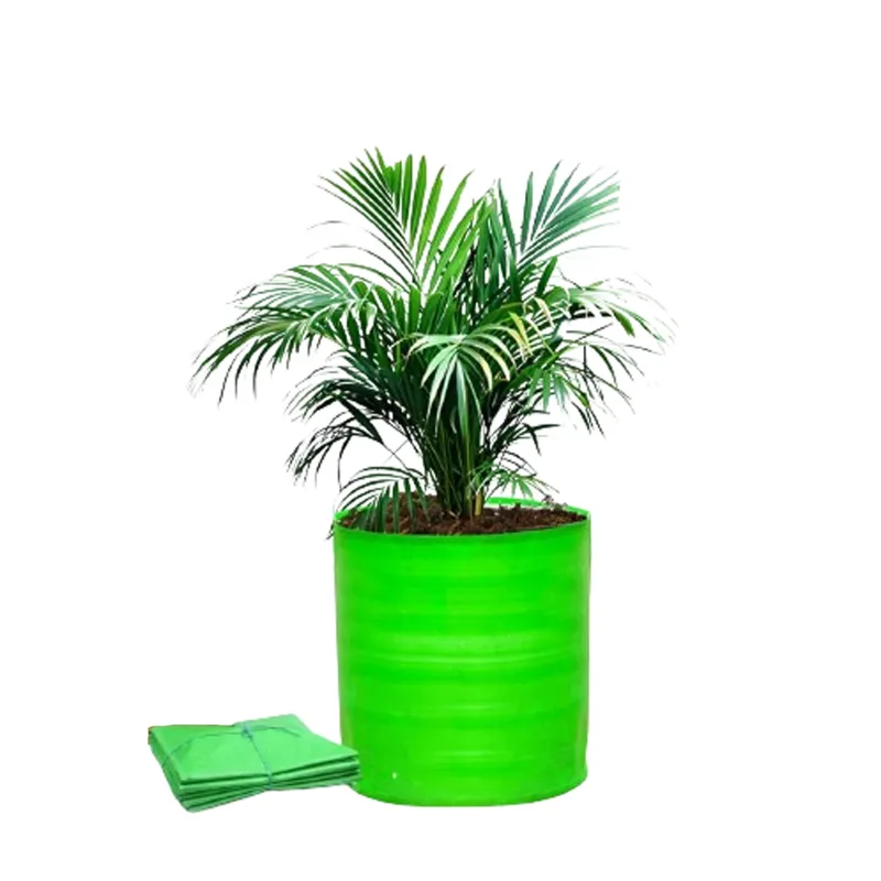 High Quality 260 GSM 18 x 18 inch HDPE Grow Bag for Garden and Nursery(Pack-10 pieces)