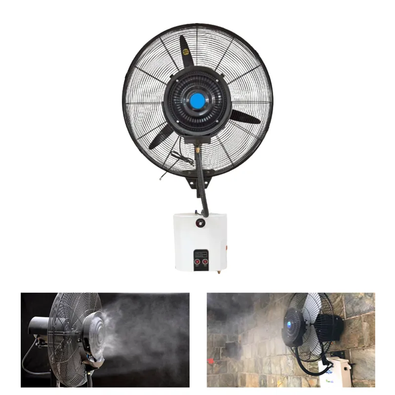 26 Inch Wall Mounted Mist Fan with 10L Water Tank