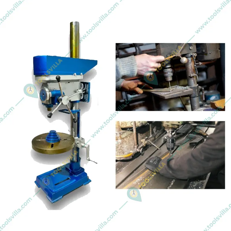 Heavy Duty Vertical Bench or Stand Drill 26 mm or 1 inch without Motor (With Gear)