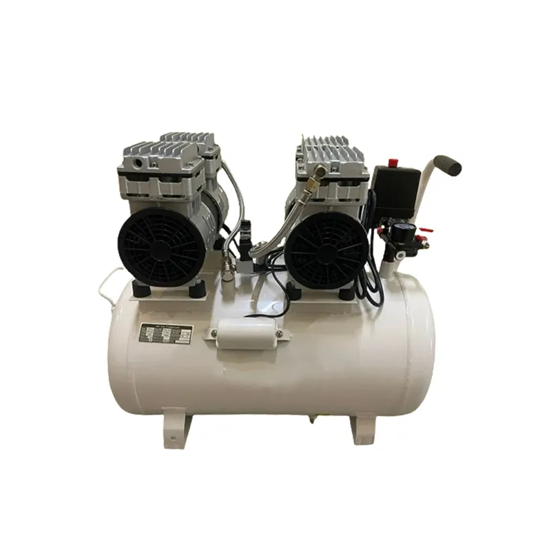 50 Litres Oil Free Air Compressor With 750W x 2 Motor, 116 psi Max. Pressure