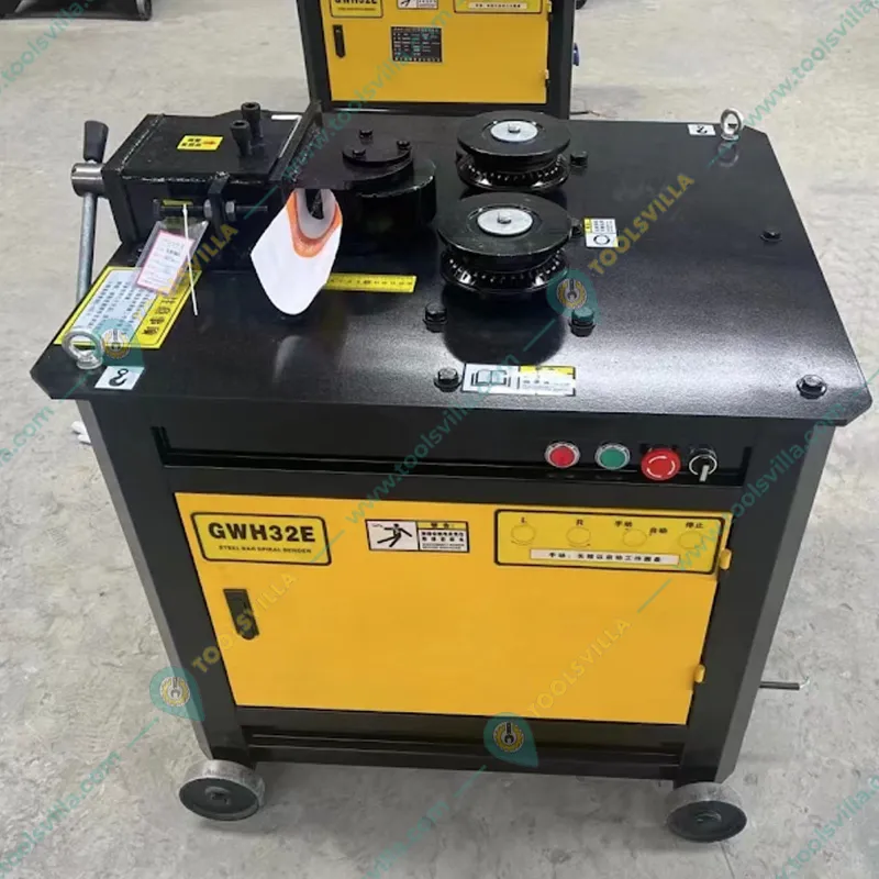 Premium Quality 28 mm Spiral Bar Bending Machine (GWH-32)