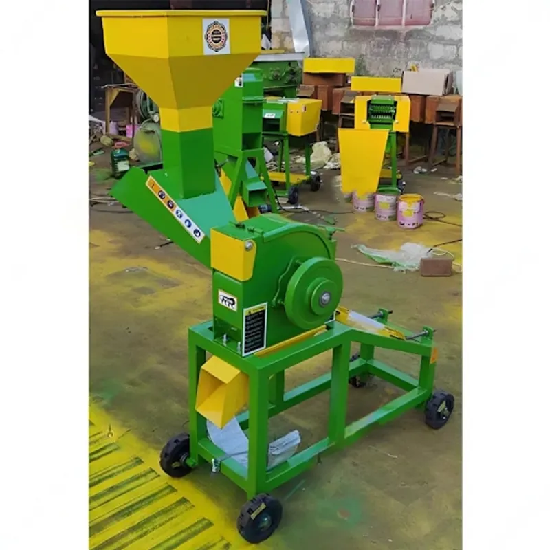 Semi-Automatic 2D Chaff Cutter/Grass Cutter and Pulverizer, 1500 to 2000 Kg Per Hour Without Motor